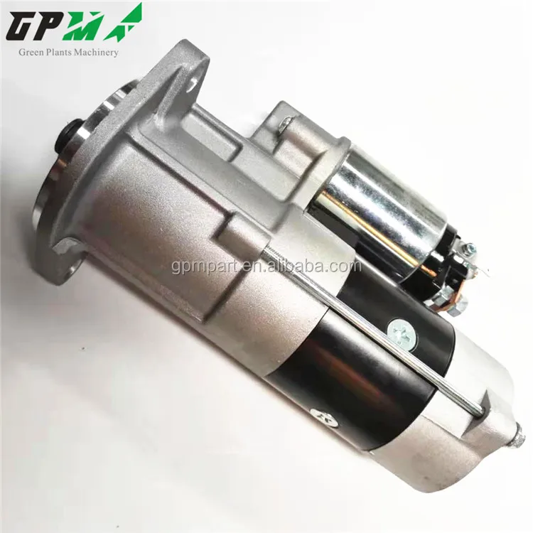 Guangzhou GPM New Excavator Starter Motor For R55-9 4TNV98 129900-77040