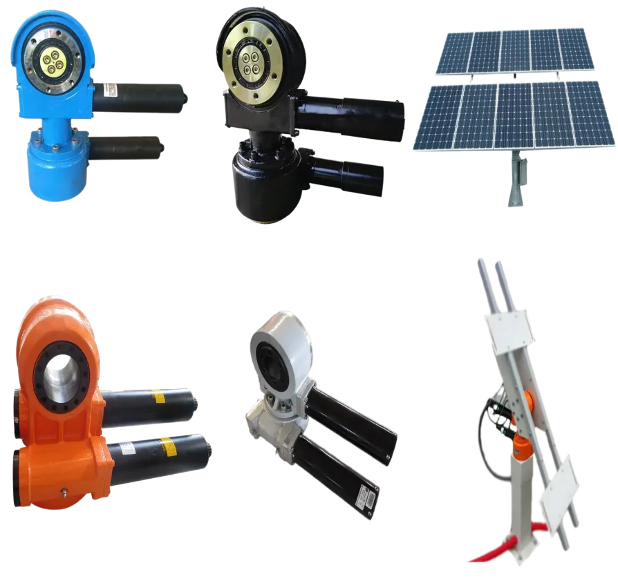 Двухосевой поворотный привод двигателя SDE3 + 24 В для солнечной энергии