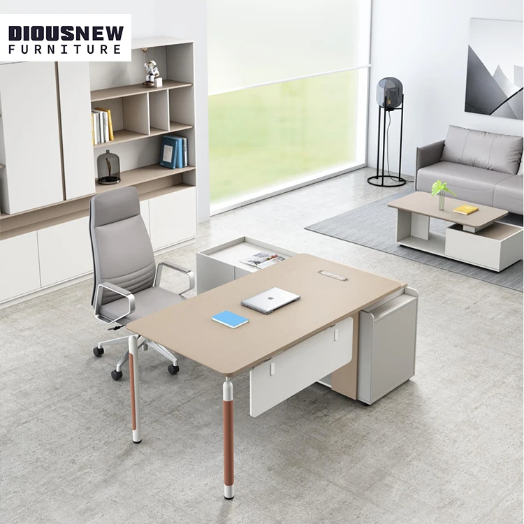 L-образный проект коммерческой мебели изысканная Дешевая современная Деревянная офисная мебель офисные столы для руководителей