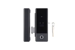 Fingerprint Password Smart Glass Door Lock With App Tuya or TTlock Serrure de porte en verre