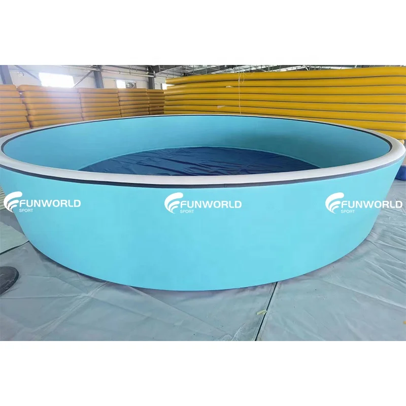 Funworldsport лидер продаж мягкий экологичный материал с двойными стенками надувной бассейн для детей плавание