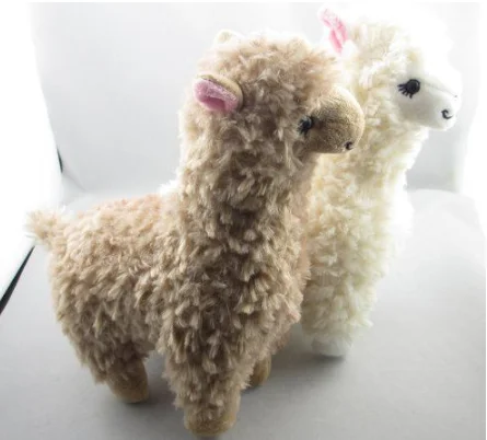 Custom Made Cute 9inch Alpacasso Alpaca Llama Decor toy/ Plush stuffed lama Toy/promotion use ASTM CPSIA plush alpaca toy