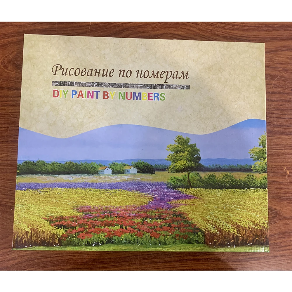 Окрашивание каркасом по номерам