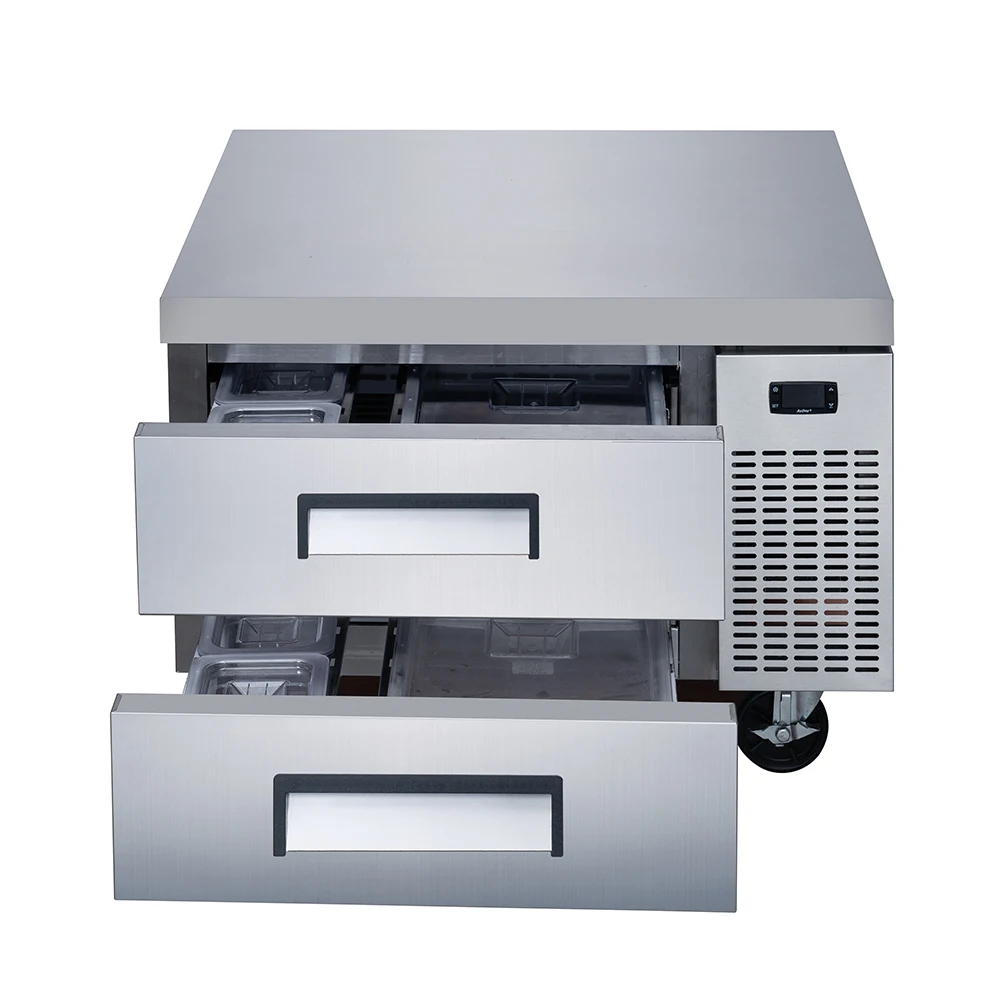 Commercial 36 Inches Hotel Restaurant Undercounter Chef Base Under Grill Refrigerator Fridge
