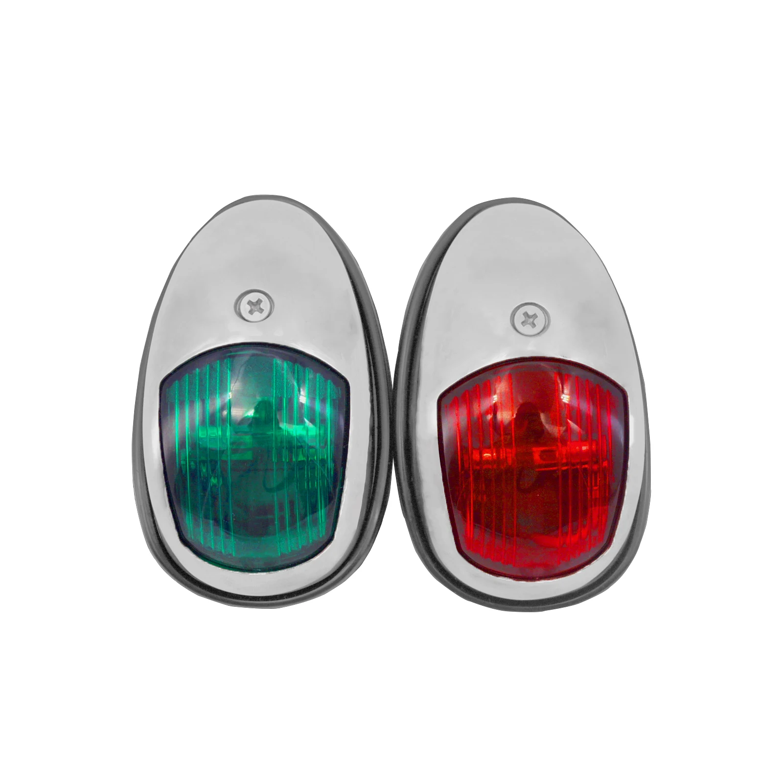 Boat Navigation Lights/LED Bow Light Boat Navigation Lights Red and Green, Horizontal Mount Sidelight for Pontoon, Fishing Boat