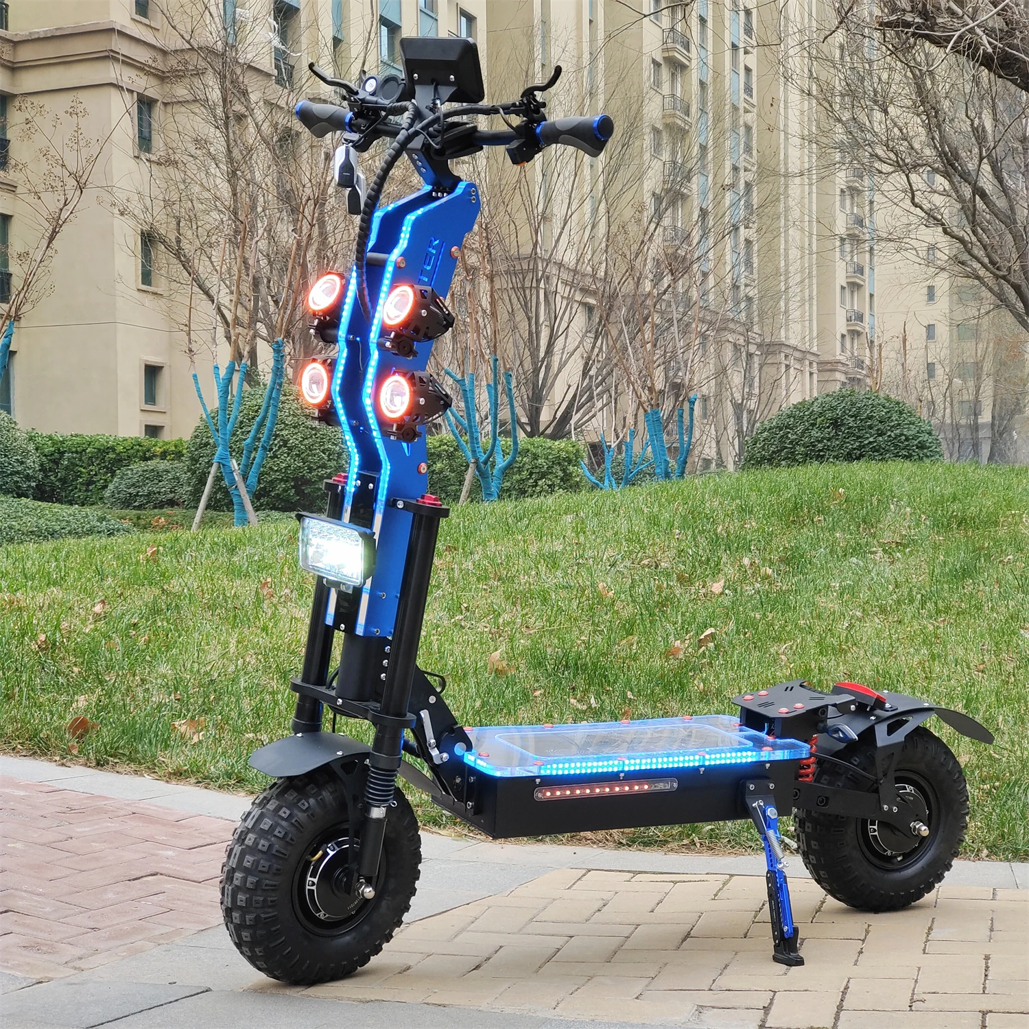 REALMAX Electric Foldable Scooter New Arrival Dual Motor Big Power Electric Bike