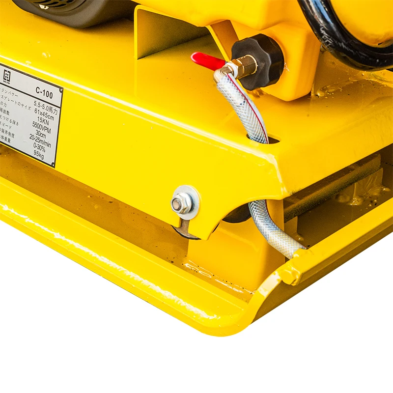 Robin engine plate tamper 90KG electric plate compactor