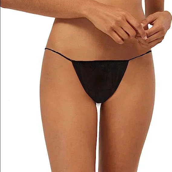Stock disposable underwear Thongs spa salon swimming use, each individually packaged