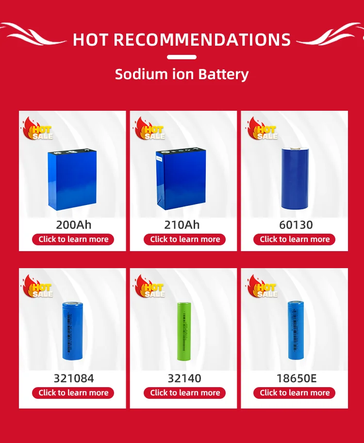 Rechargeable sodium ion battery 3v 33ah 60130 Sodium-lon Cylindrical rechargeable battery cell