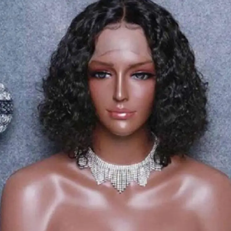 
Brazilian Short Bob Straight 8-26 Inches 100% Virgin Human Hair Lace Front Wig For Black Women 