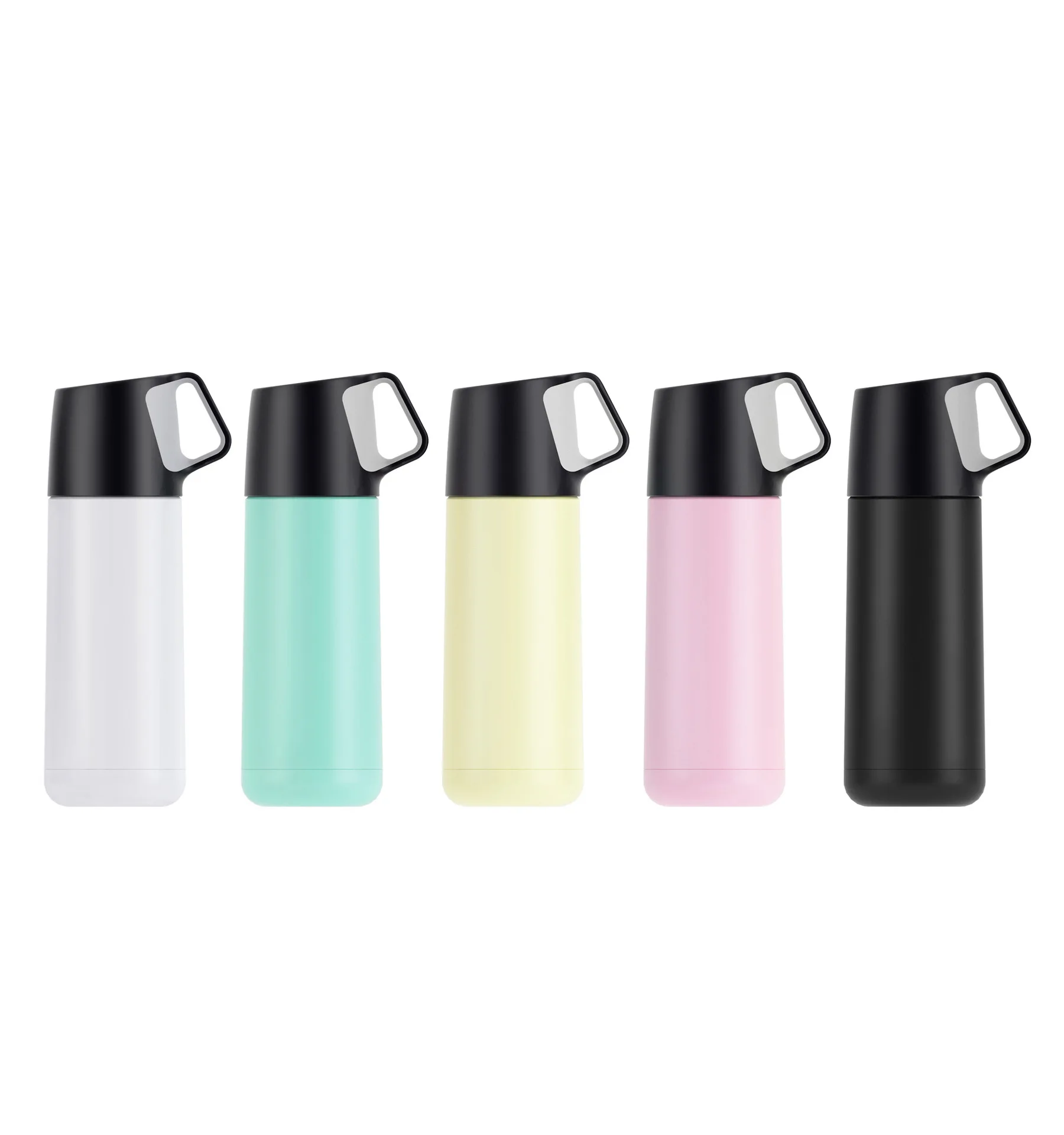 18 Oz Vacuum Flask with Cups Thermos Stainless Steel Water Bottle Bouteille Inox Termo Para Agua Trinkflasche Termos