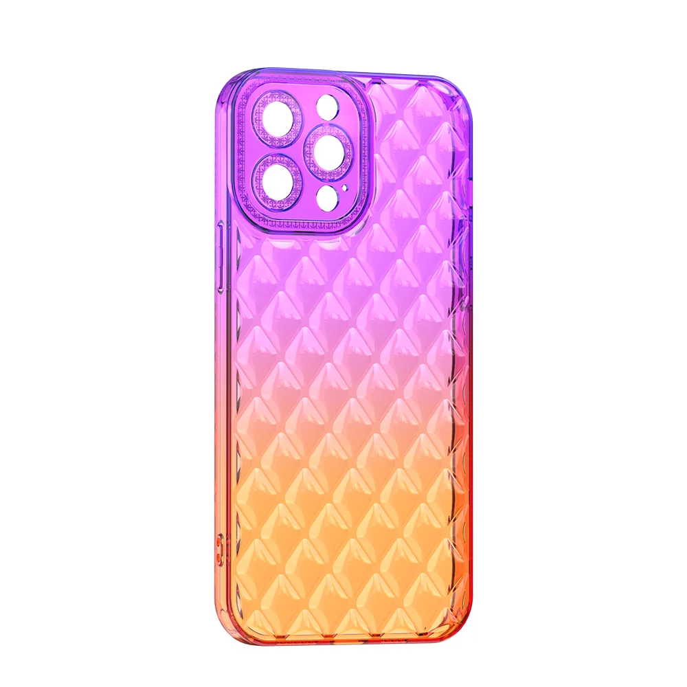 Transparent Clear back cover For Huawei Mate X3 P60 Pro Electroplating TPU Gradient Cellphone Case For Huawei P60 Art Enjoy 60
