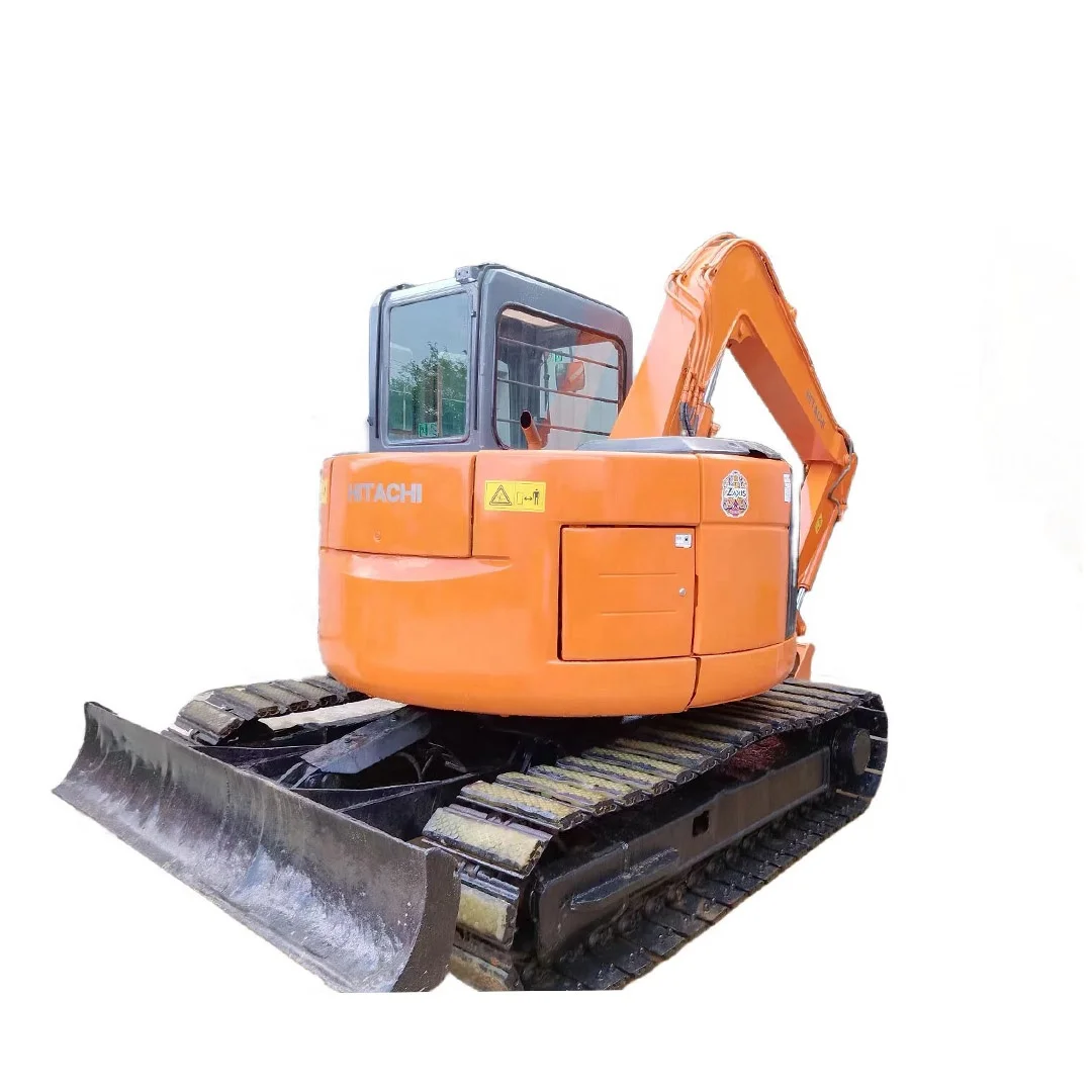 Hitachi 7 5 t б/у Zx 75 небольшой гусеничный экскаватор с лезвием zx75 хорошего качества оригинальный японский