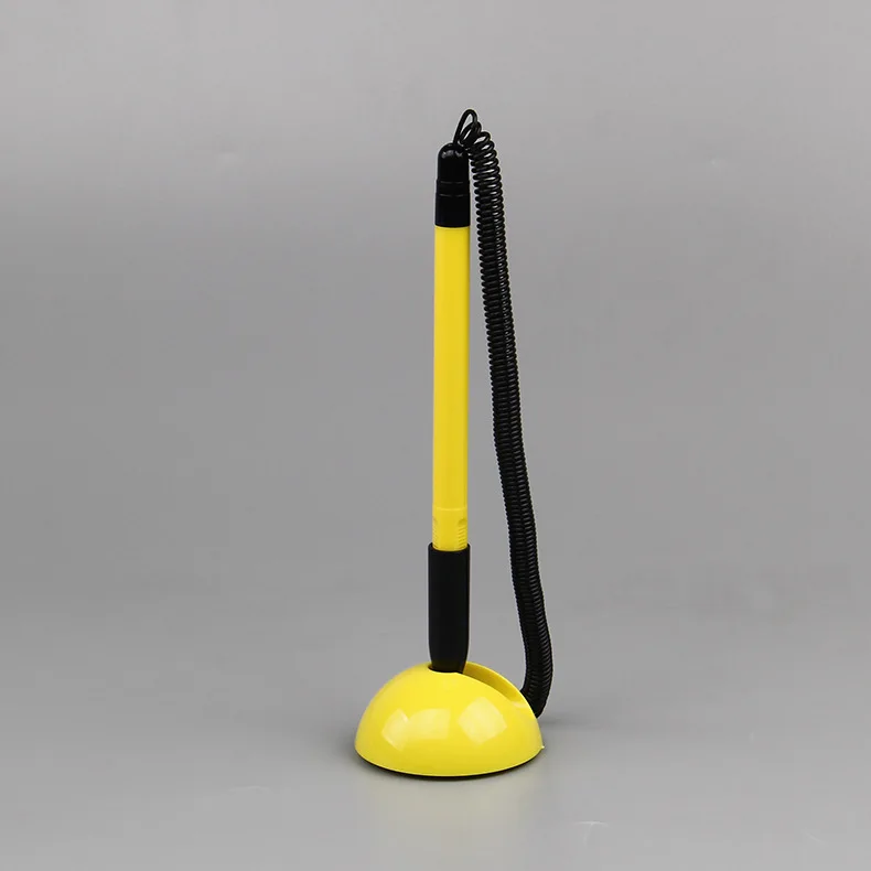 Hanging rope plastic desktop sticky table neutral pen plug printable smiling face customized logo wholesale