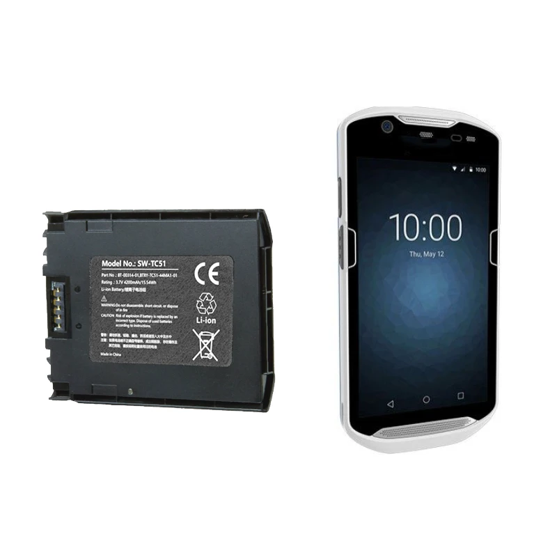 TC51 Barcode Scanner Battery for Zebra Symbol TC51 TC50 Battery 3.7V 4200mAh