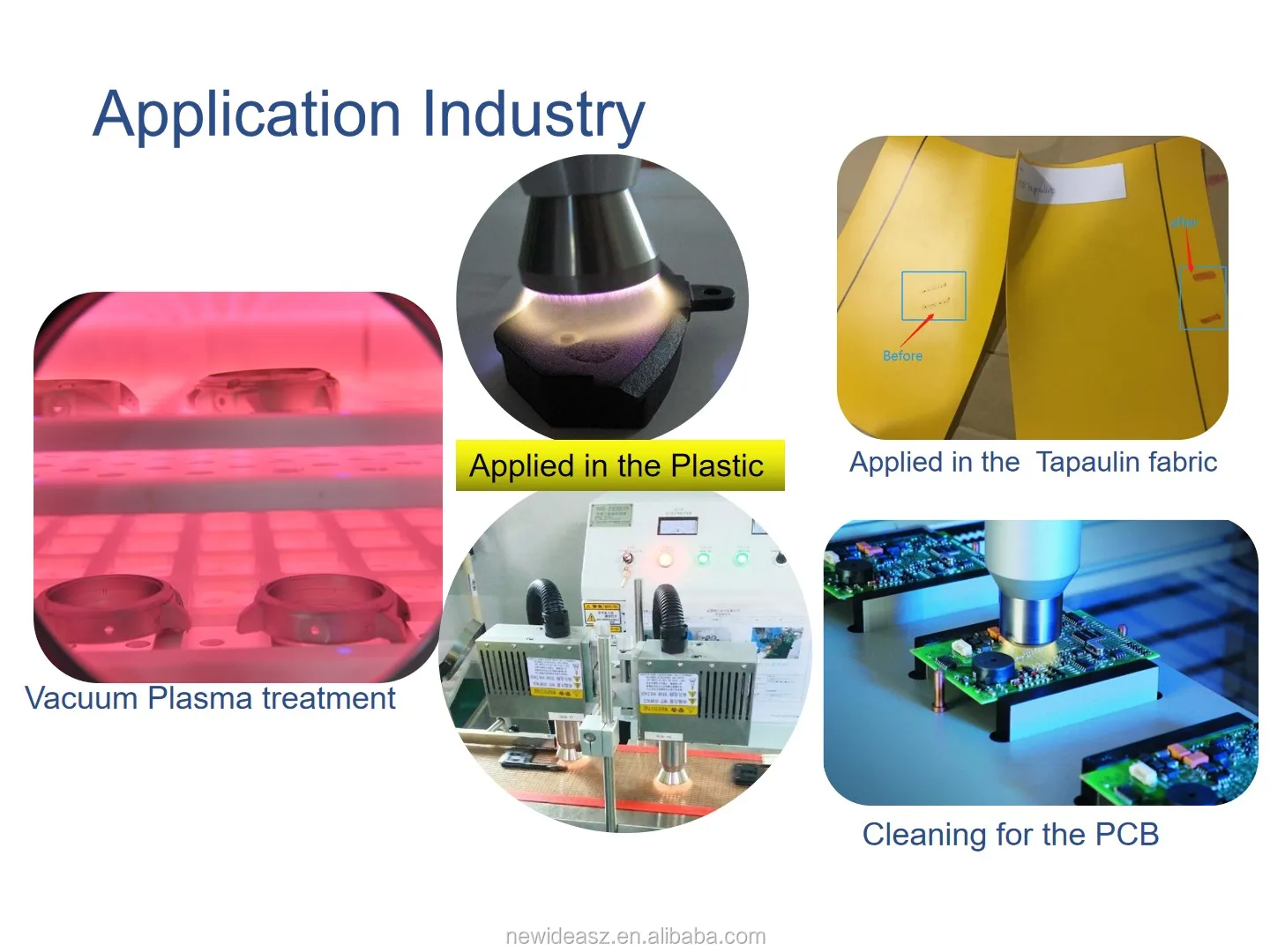 surface modified machine Plasma cleaning equipment before coating /boarding in Medical machinery field