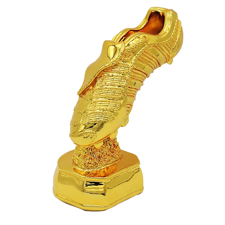 Football Cup Factory Spot Trophy Resin Decoration Large Golden Boot Award