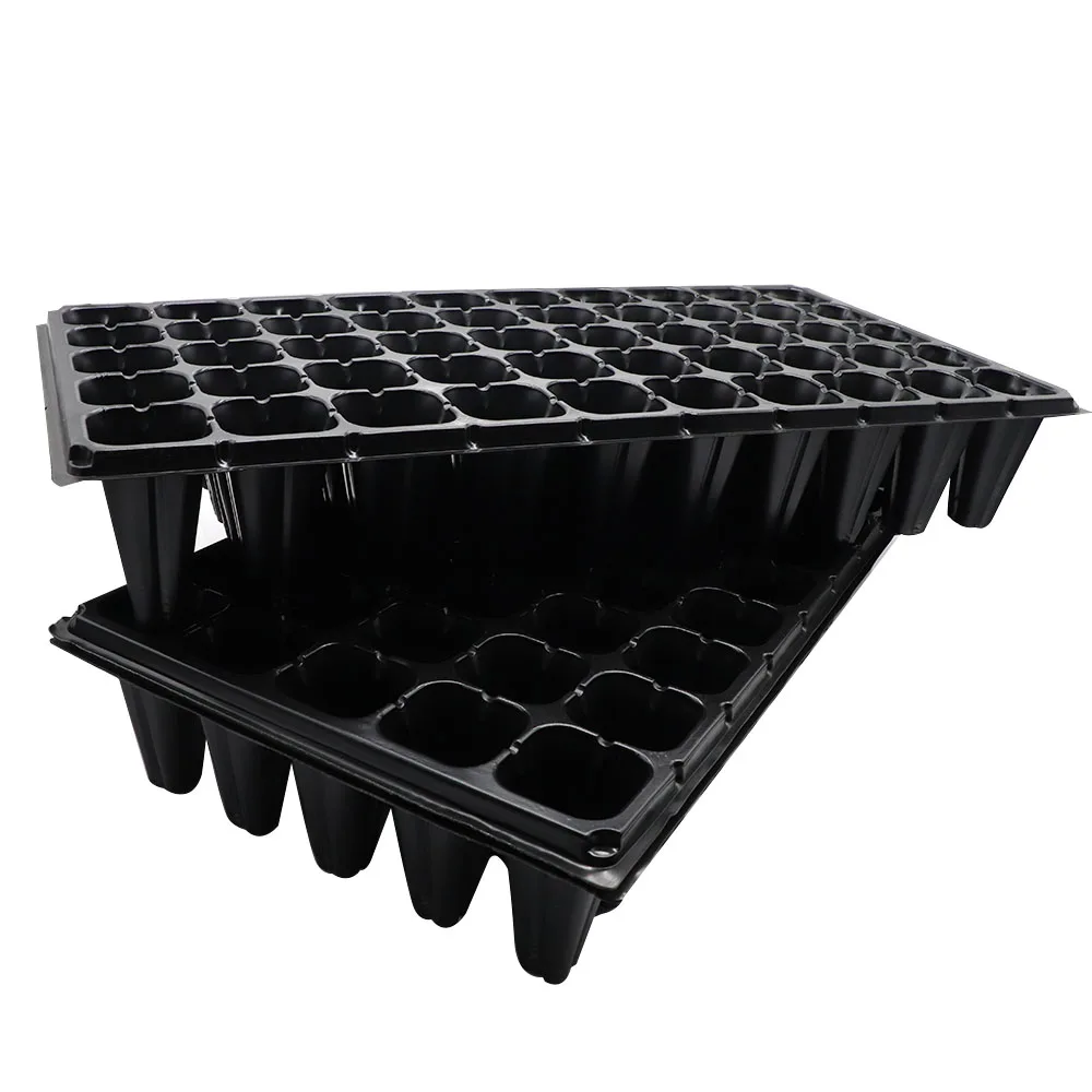 Plastic Plant Nursery Seedling Growing Tray for Agriculture Greenhouse Farm Garden