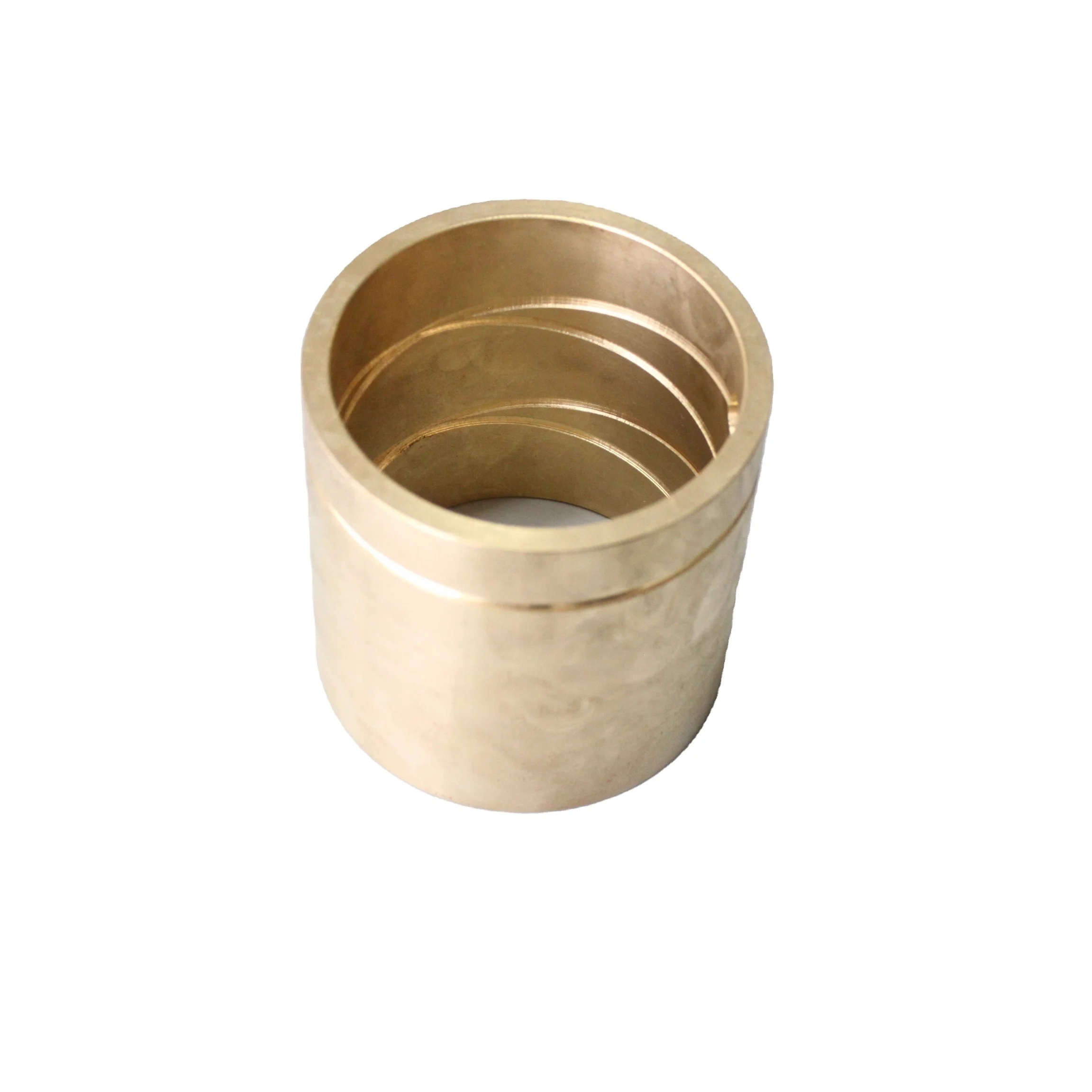 Copper Solid Grease Bushes bronze bearing spare parts OEM bushings