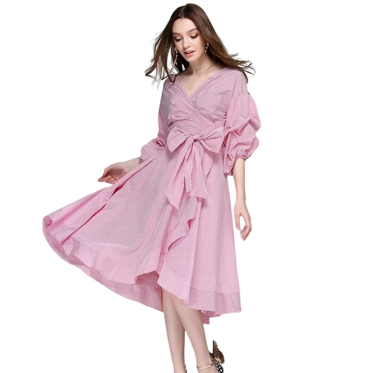 Summer Korean Style Strip Dresses Sexy Women Corset Vintage Party Night Loose Midi Dress