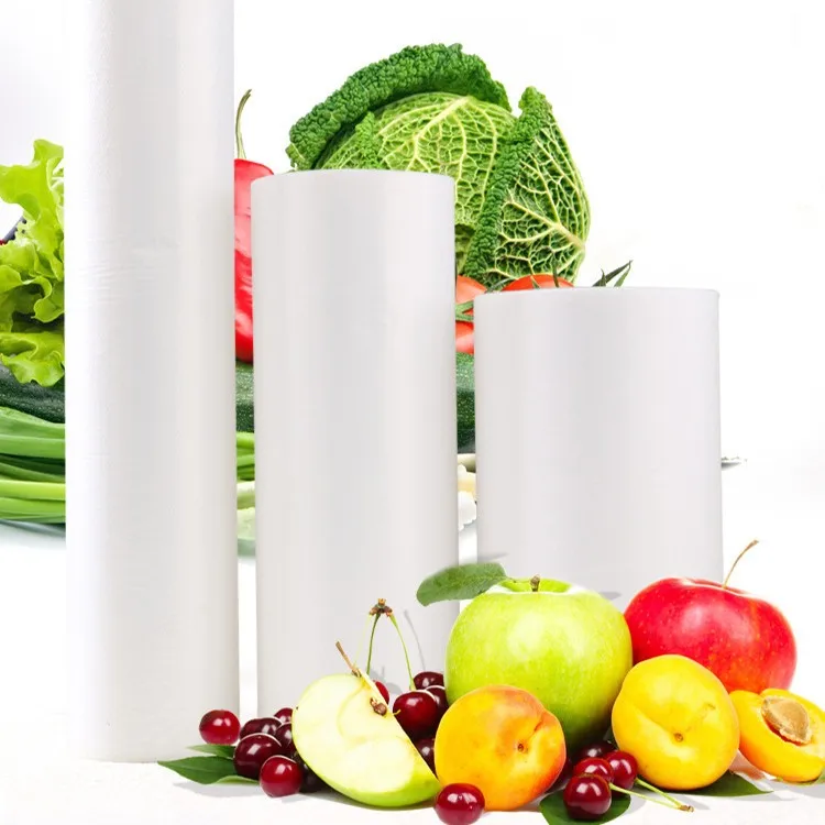 
HDPE Transparent Flat Bags on Roll for Supermarket 