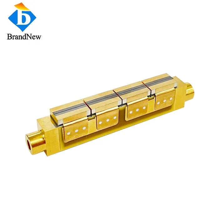 High Power 1200W 808nm Water Cooled Horizontal Array CW Diode Laser 6bars for Cutting