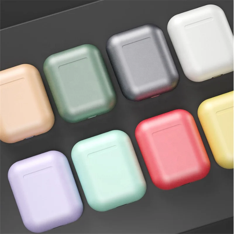 
SUNLINE Metallic Metal Earphone i11 i12 Pro TWS Smallest 2020 True Wireless Earbuds Dropshipping Inpods 12 