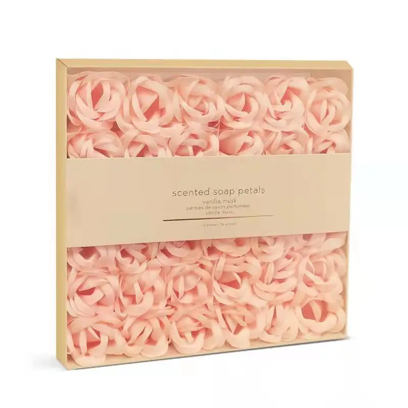 Holiday gifts rose soap flower set    soap confetti  rich styles, colors, fragrance OEM ,Factory direct sales
