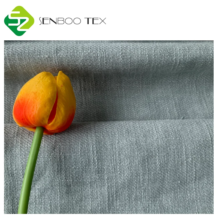 236 GSM Pure Linen Fabric Unique Design Breathable and Eco-Friendly 100% Linen Used for Home Textiles for Curtains