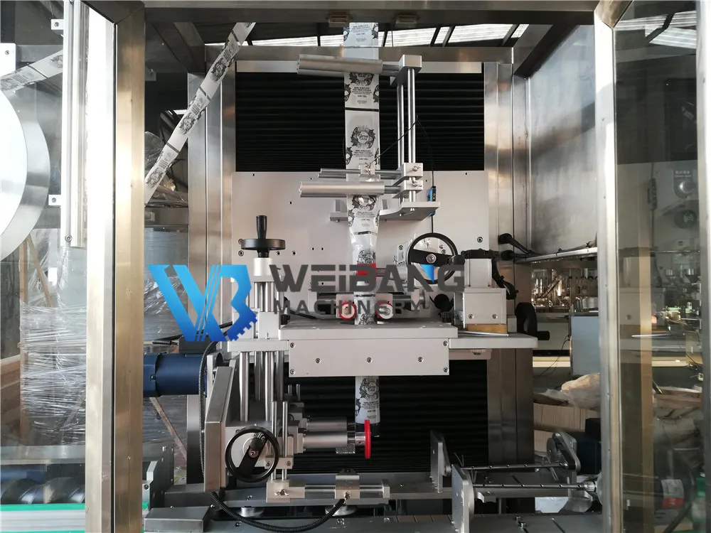 YANBAN automatic  sleeve applicator machine juice bottle shrink sleeve wrapping machine