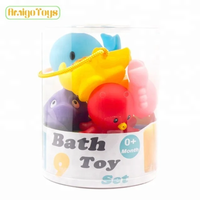 
Ebay Hot Sale New Products Squirt Toy Animal Baby Bath Toy 