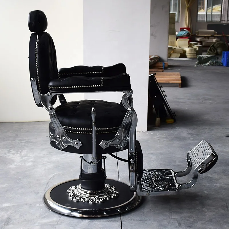 Barber shop fashion Wholesale Modern Cheap salon furniture Luxury Antique Barber Chair For Sale