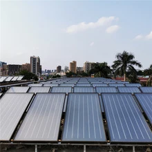 Solar powered replacement for heat pipe solar collector solar pool heating collector flat plate solar collector