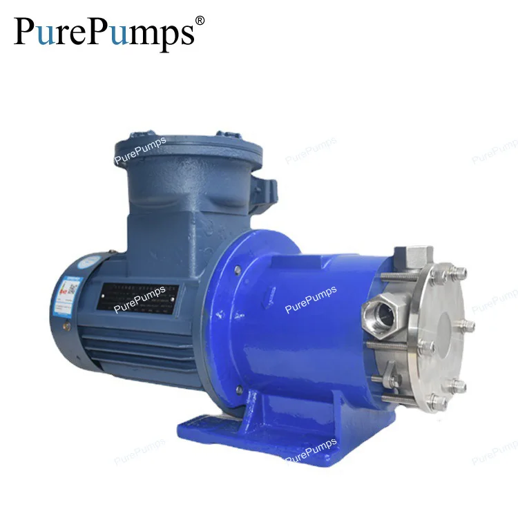 SS316L Customized stainless steel organic solvent chemical alkali corrosion-resistant explosion-proof magnetic circulation pump