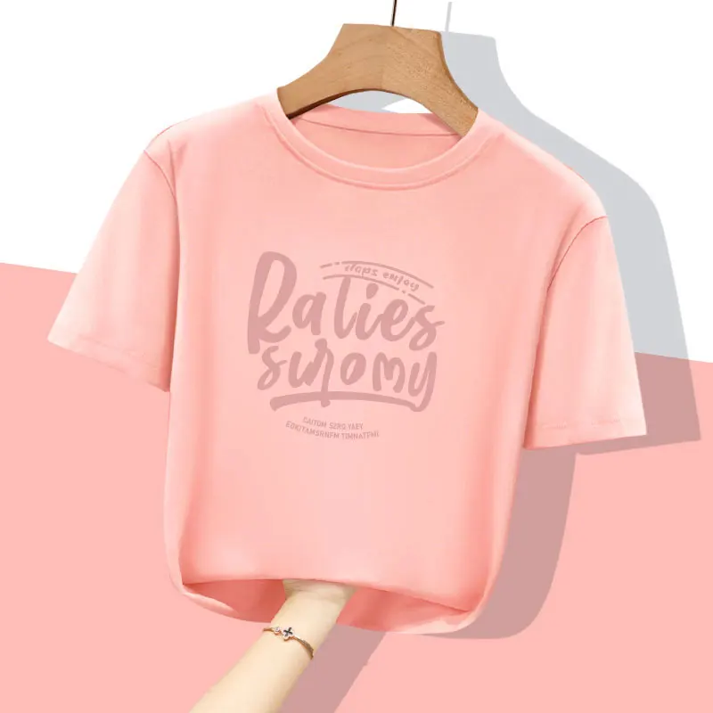 Nature cotton kids t-shirt for girls cartoon pattern print boys tshirt t-shirts cheap price unisex kids t-shirt for girls
