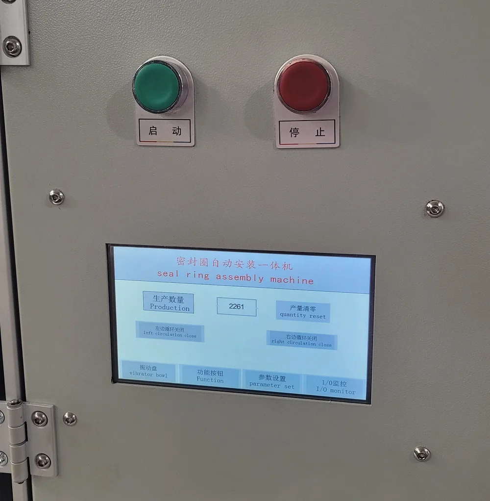 Semi automatic O ring  assembly machine, rubber seal ring assembly machine