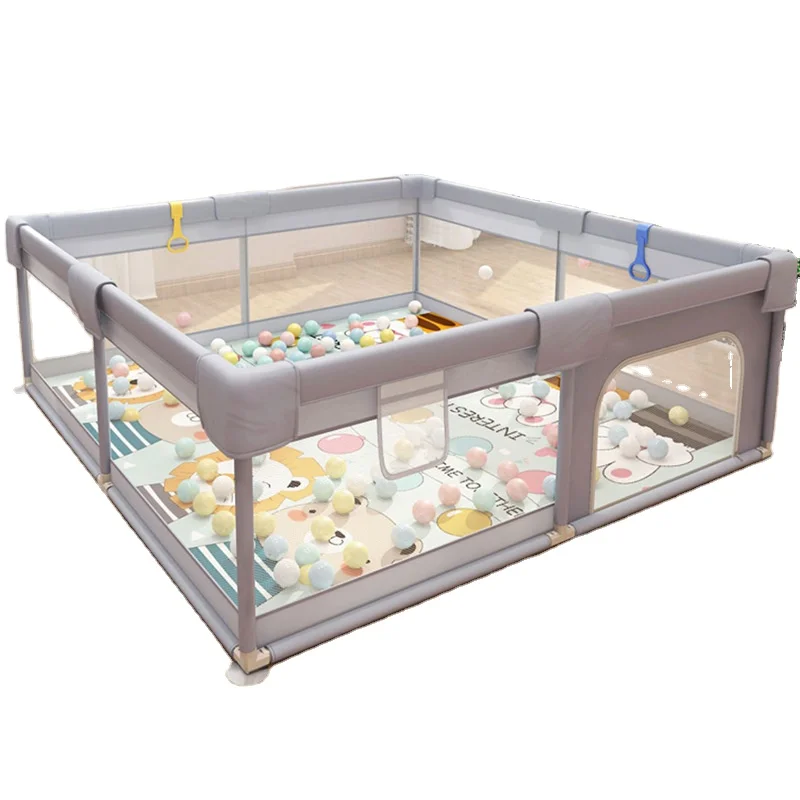 Wholesale Modern Large Size 2m Portable Foldable Baby Playpen Safe for Home Living Room Kitchen Dining Bedroom Outdoor Use