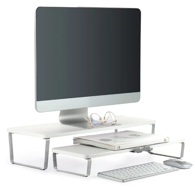 Keypoint ODM Высокое качество двойной комбинированный двойной хранилище с подставкой для телефона Подставка для монитора подставка для ноутбука