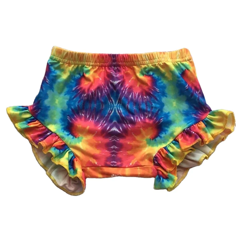 
hot sale baby bloomers summer bummies taco shorts tie dye cow bloomer 