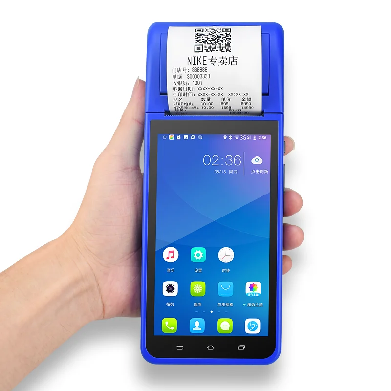  NETUM NT-6000 NFC Wi-Fi Bluetooth GPS GSM портативный Android PDA с терминал сканер штрих-кода для сбора