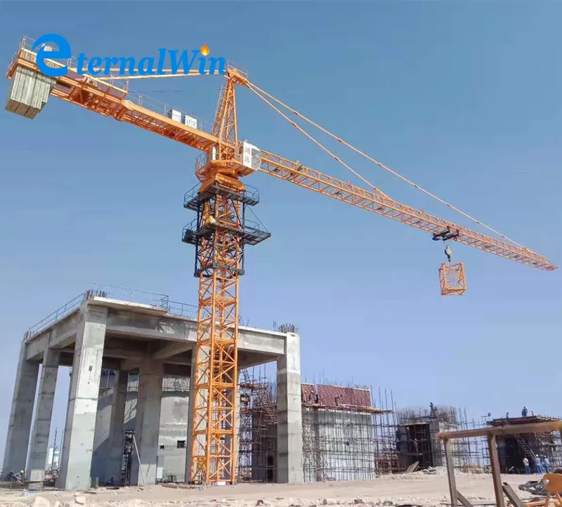 Распродажа инженерная подъемная техника 3-тонный башенный кран плоский