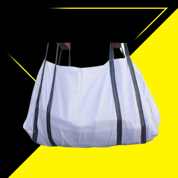 PP woven flexible fabric bulk big bag  construction waste collection skip bag tonne bag is ideal for transporting waste