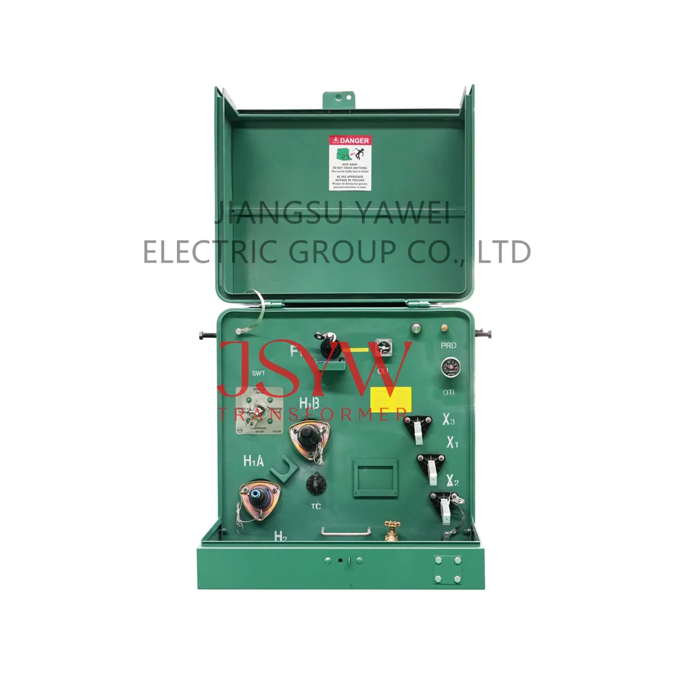 FR-3 масляный трансформатор Yawei 50 кВА 75 12470 В до 480/277