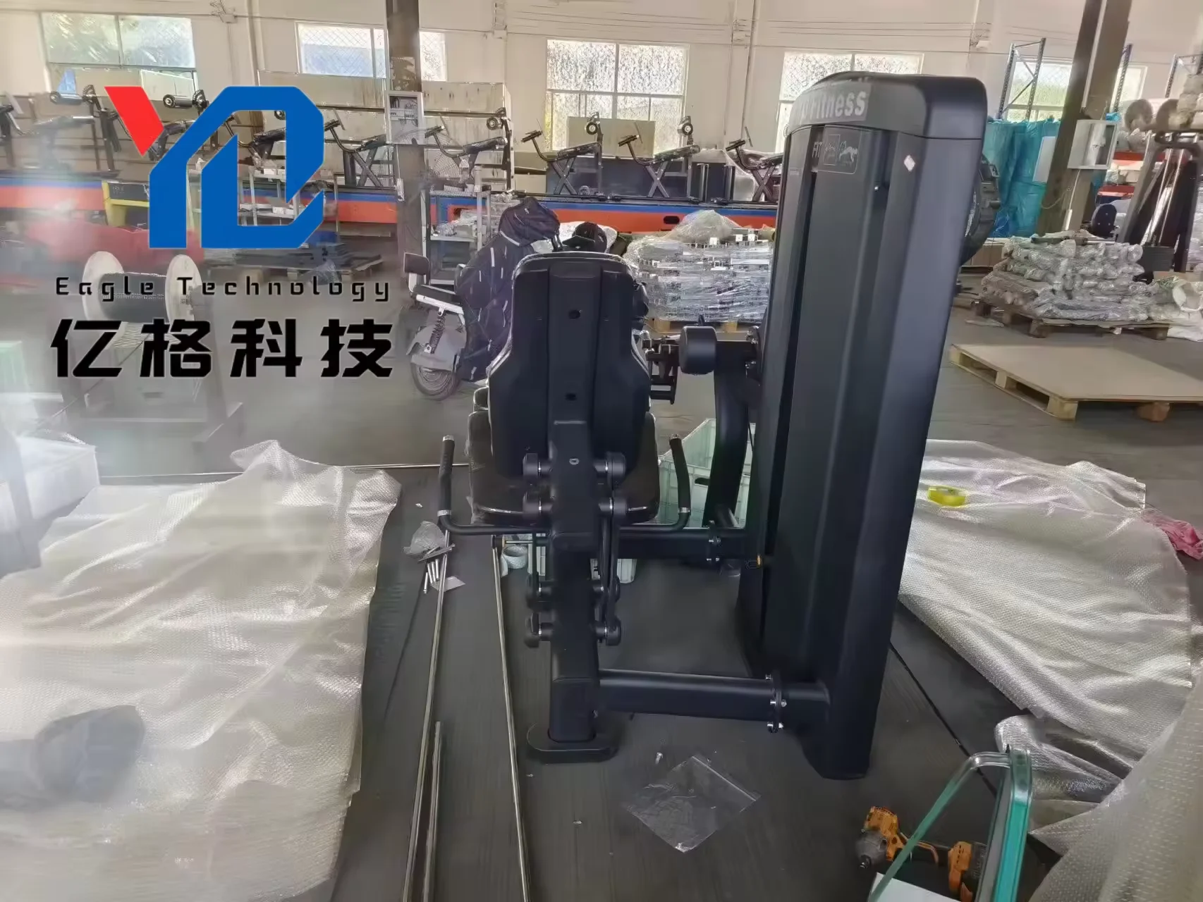 YG-7004 waist twisting machine gym pin loaded training equipment exercise torso rotation machine for sale