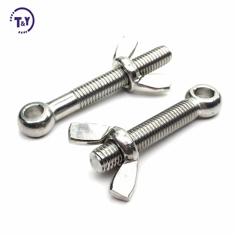 China high quality Industrial Fasteners DIN315 butterfly eye bolt & wing nut
