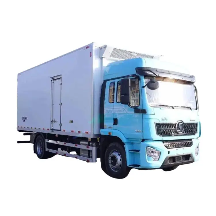 Производство и продажа автомобилей Shaanxi Delong 6 8-метровых рефрижераторов