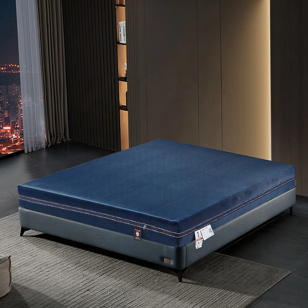 Custom Queen King Size 5/7 Star Luxury Hypo-Allergenic Latex Cooling Gel Memory Foam Bonnell Pocket Spring Hybrid Hotel Mattress