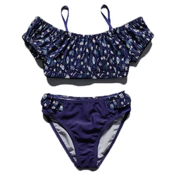 Бикини для маленьких девочек 2020, детские купальные костюмы, детские купальники из двух предметов, горячие бикини для девочек, пляжные для детей