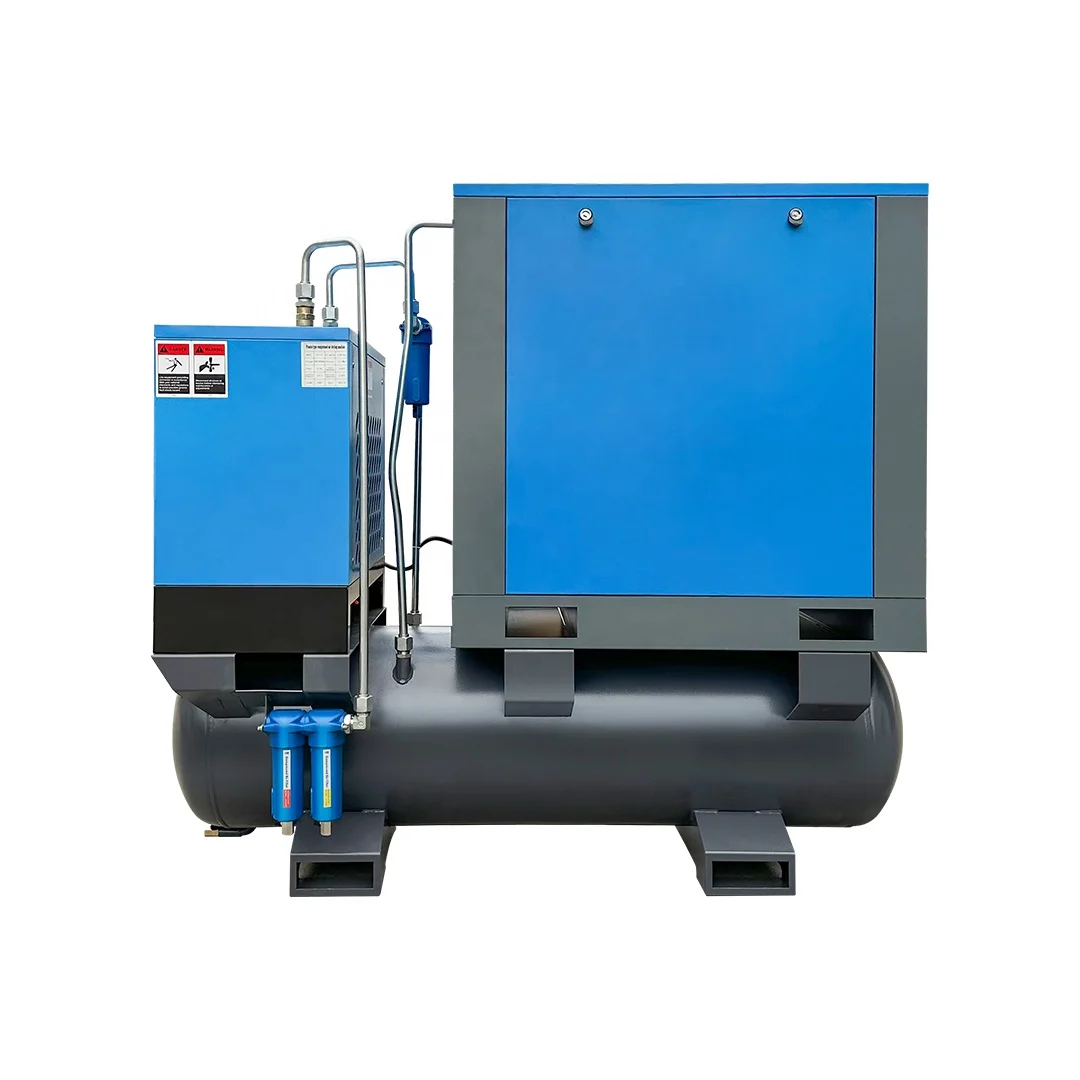 Screw Air Compressor Manufacturer Produce All in One Air Compressors