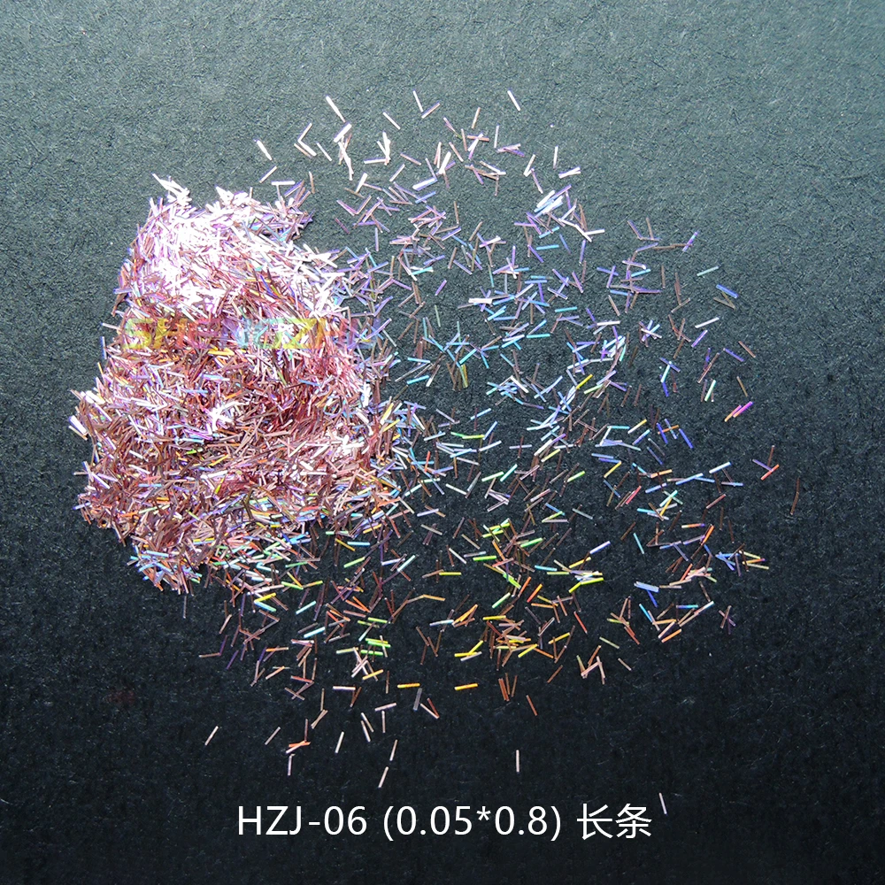 popular HZJ series wholesale r special shapes PET glitters for nail and decorations